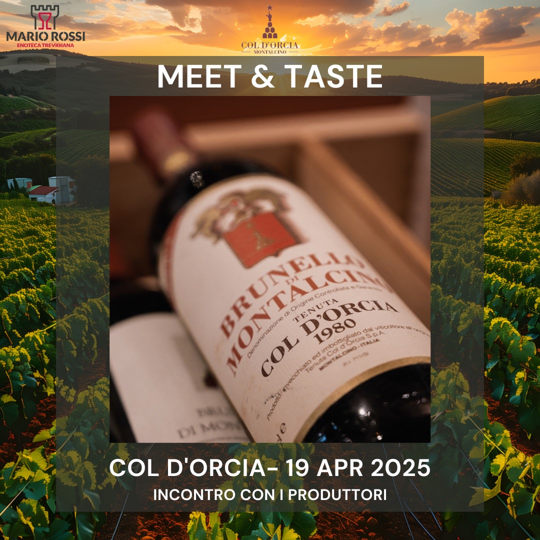 MEET & TASTE con Col d'Orcia