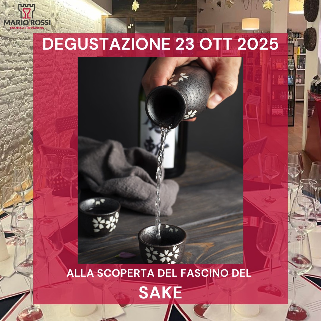 Una serata speciale in collaborazione con la Sake Sommelier Association per esplorare il mondo del sake, la bevanda giapponese per eccellenza.