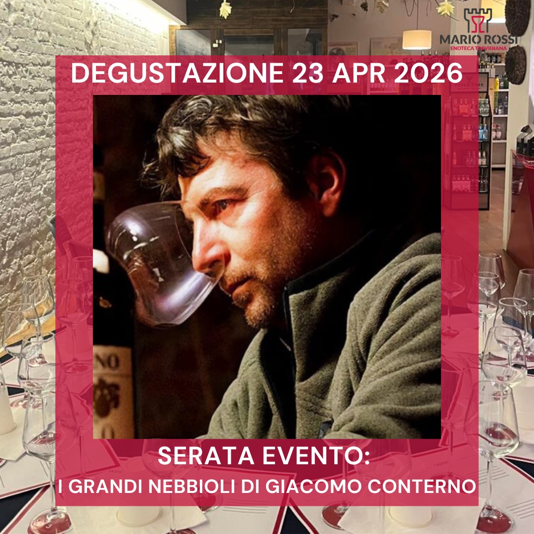L’enoteca Mario Rossi ospiterà una serata di degustazione dedicata ai grandi Nebbiolo dell’azienda Giacomo Conterno, iconica realtà guidata da Roberto Conterno, capace di emozionare appassionati in tutto il mondo con vini dai nomi leggendari.